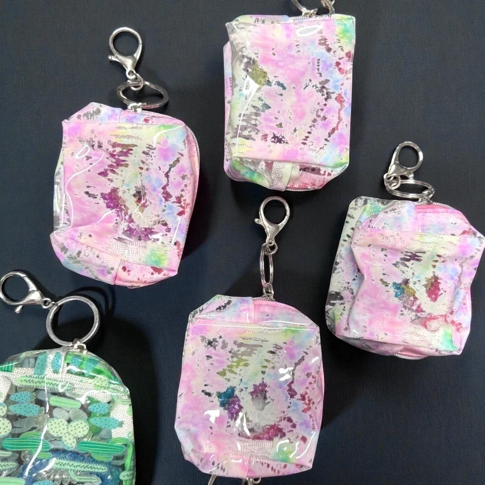 Adorable 14-Piece Keychain Set: Unicorn, Llama, Cactus Mini Backpacks & More!